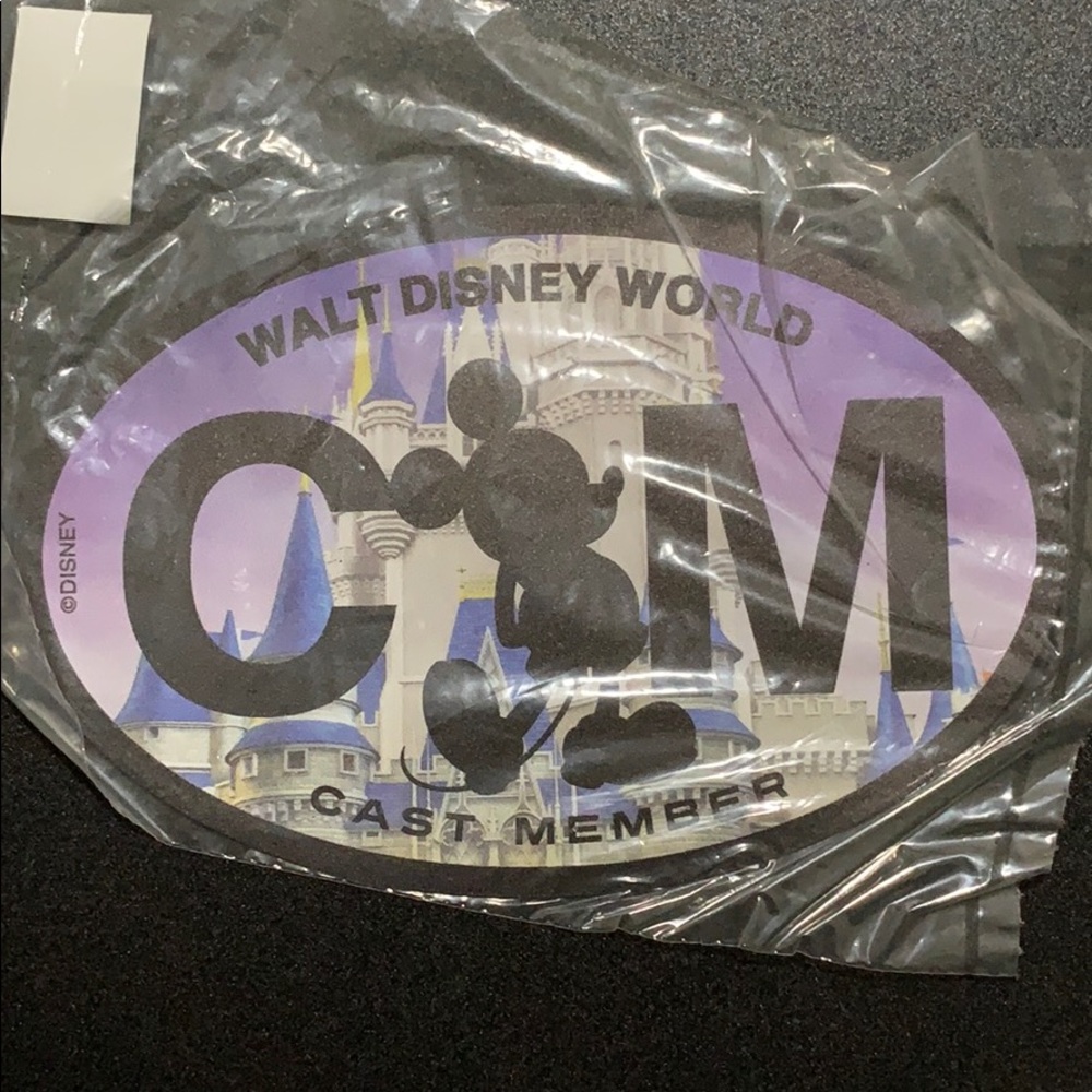 Disney Cast Member Car Bumper Magnet